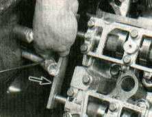 Camshaft positioning tool DOHC